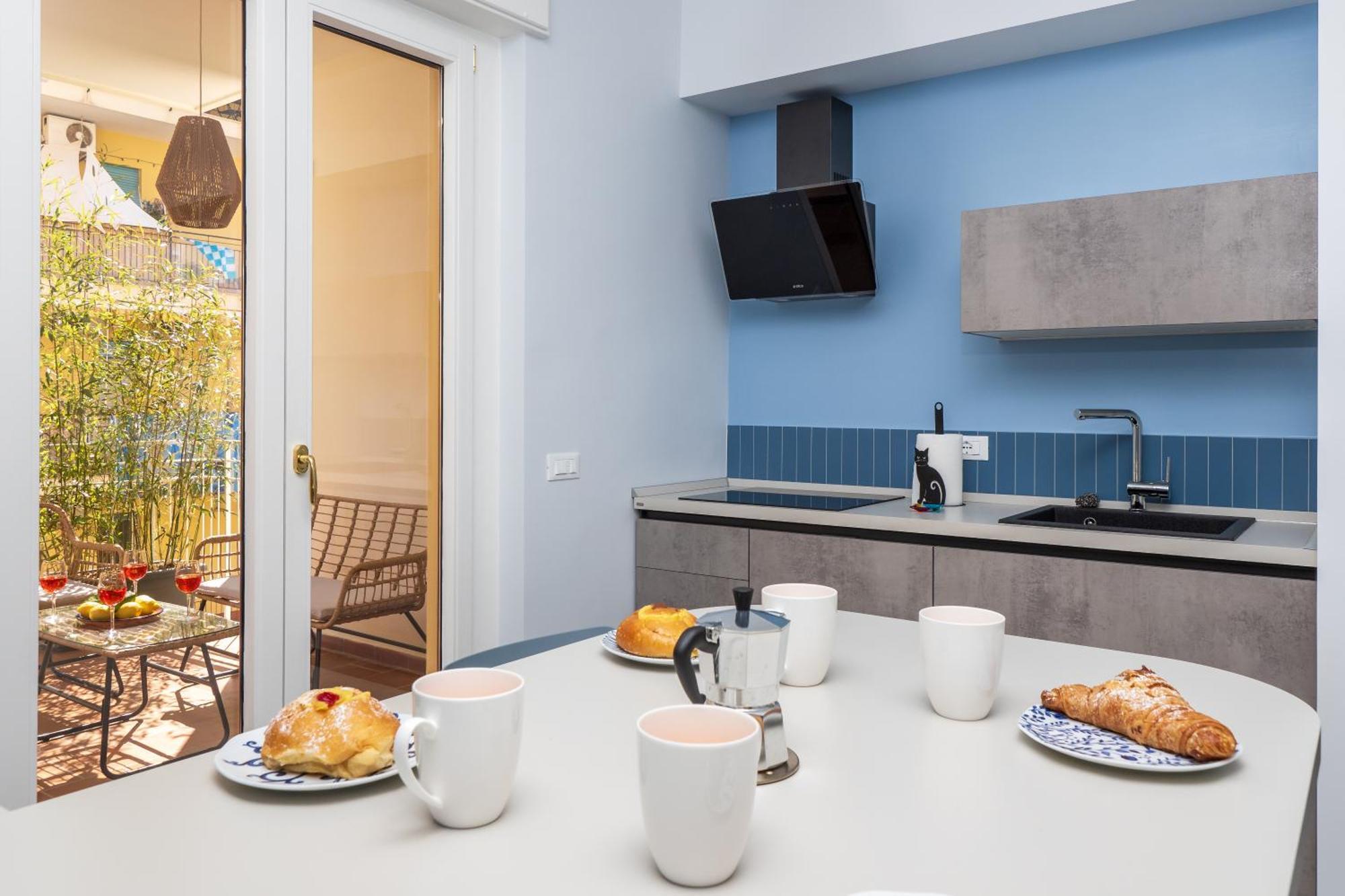 Surya House - Elegant Apartment In Sorrento Ngoại thất bức ảnh